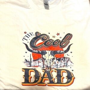 Cool Dad Graphic T-Shirt - White
